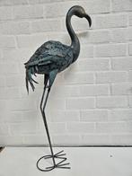 METALEN FLAMENCO 97 CM HOOG , NIEUW , TERRAS , TUIN , HUIS, Ophalen, Nieuw, Metaal, Dierenbeeld