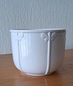 Vintage bloempot - met vlinders, Ophalen of Verzenden