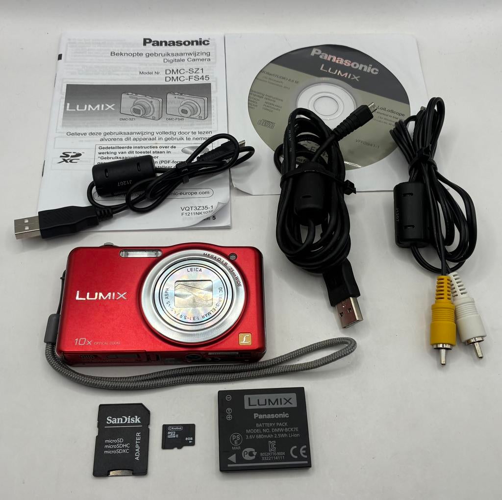 Panasonic Lumix DMC-SZ1 - compact camera, Ophalen of Verzenden, Fototoestel