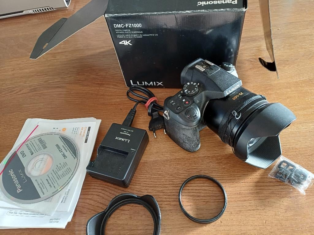 Panasonic Lumix dmc fz1000, Audio, Tv en Foto, Fotocamera's Digitaal, Gebruikt, Spiegelreflex, Overige Merken, 8 keer of meer