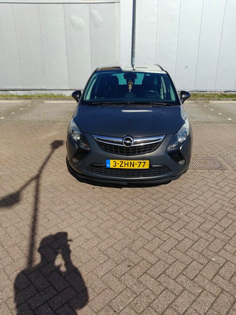Opel Zafira 1.6CDTI 99KW/135PK Ecoflex 2015 Grijs, Voorwielaandrijving, Euro 5, 4 cilinders, Origineel Nederlands