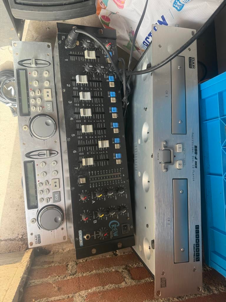 Datec mengpaneel, Ophalen of Verzenden, Gebruikt, Dj-set, Overige merken