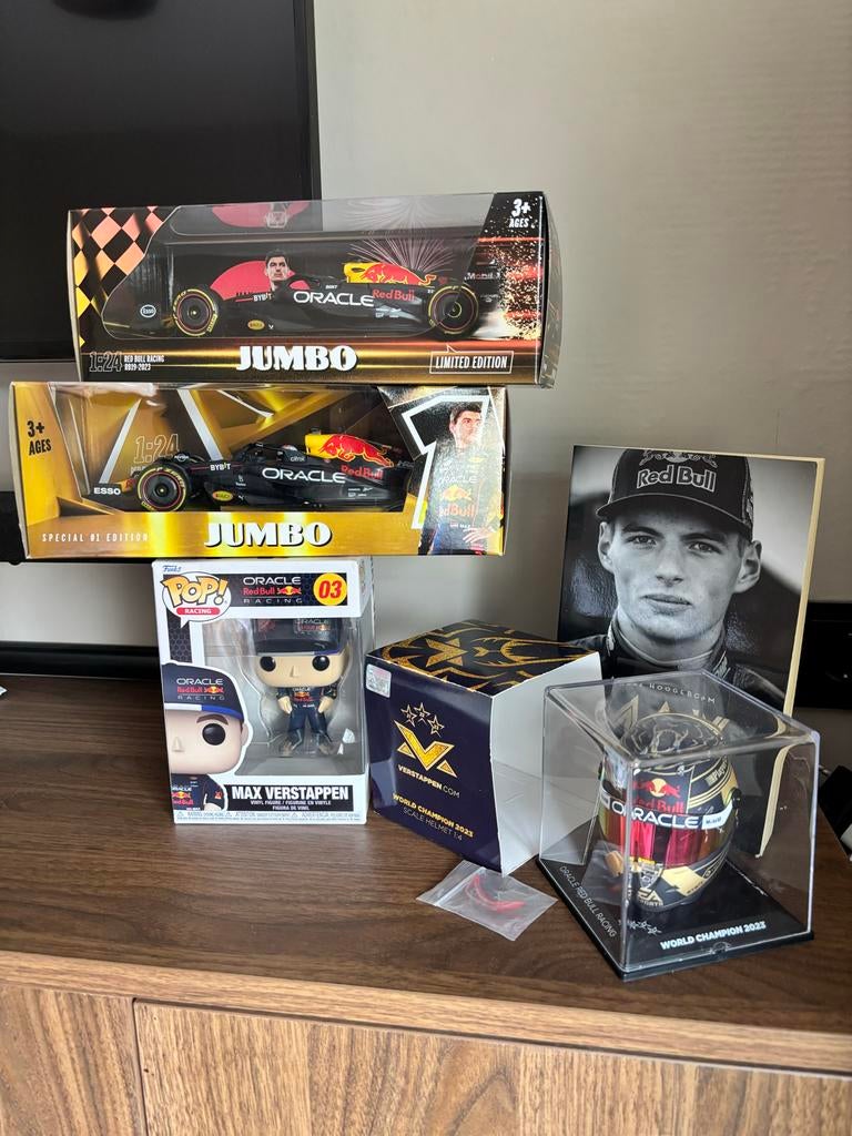 Max Verstappen pakket, Verzamelen, Automerken, Motoren en Formule 1, Ophalen of Verzenden, Nieuw, Formule 1