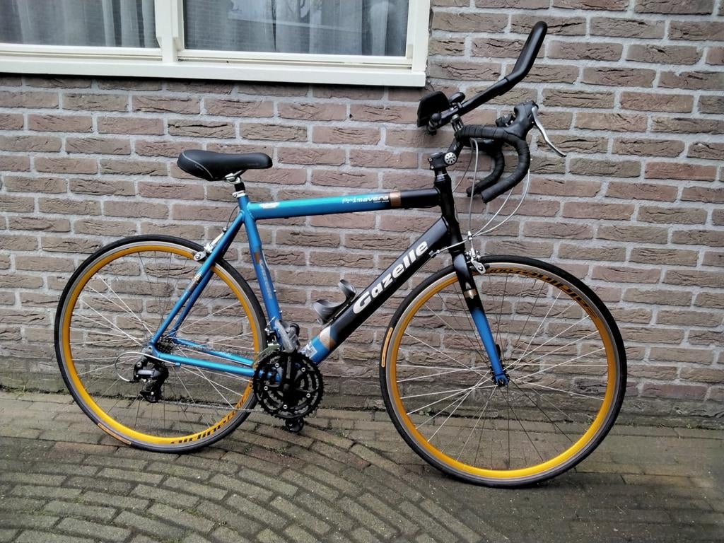 In goede staat verkerende Gazelle Racefiets
28 inch, Fietsen en Brommers, Ophalen, Gebruikt, 57 tot 61 cm, Meer dan 20 versnellingen