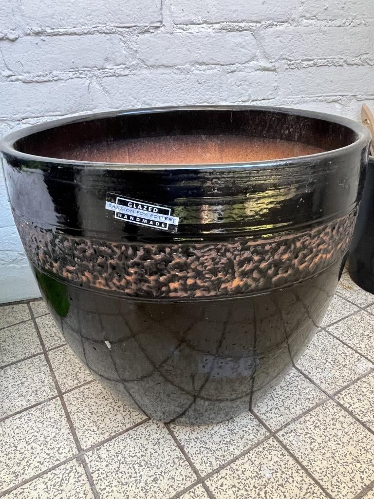 Plantpotten, Tuin en Terras, Bloempotten, Gebruikt, Rond, Balkon, Aardewerk