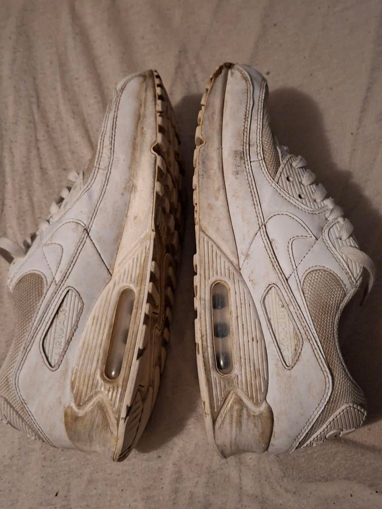 Afgetrapte nike air max 90, Verzenden, Wit, Nike, Sneakers of Gympen