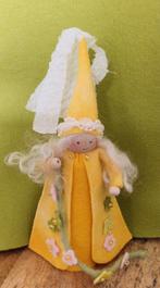 Voor de seizoenstafel, Lentefee, wolvilt, Ophalen of Verzenden, Nieuw, Figuurtje(s), Wolvilt