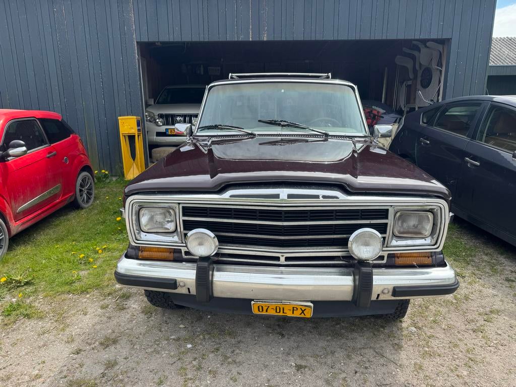 Jeep Wagoneer 5.9 AUT 4WD 1973 Beige, Auto's, Automaat, Bruin, 2500 kg, 2500 kg