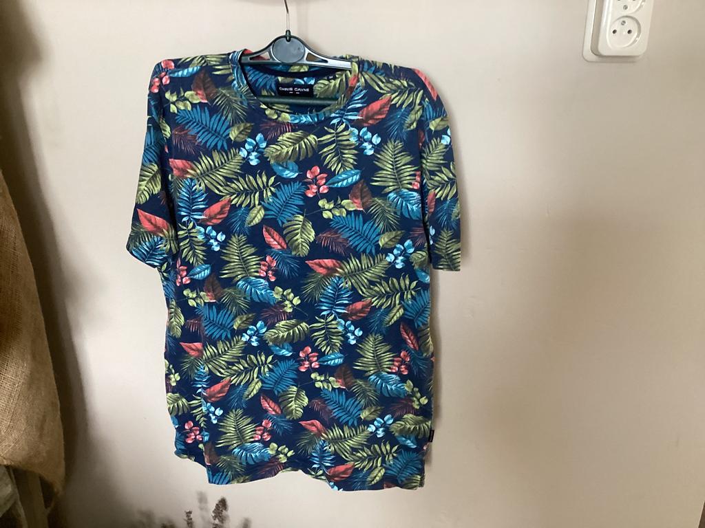 Heren t shirt maat m van cris cayne, Ophalen of Verzenden, Zo goed als nieuw, Maat 48/50 (M)