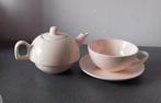 2x theepot + theekopje & schotel, Ophalen of Verzenden, Zo goed als nieuw, Overige stijlen, Kop(pen) en/of Schotel(s)