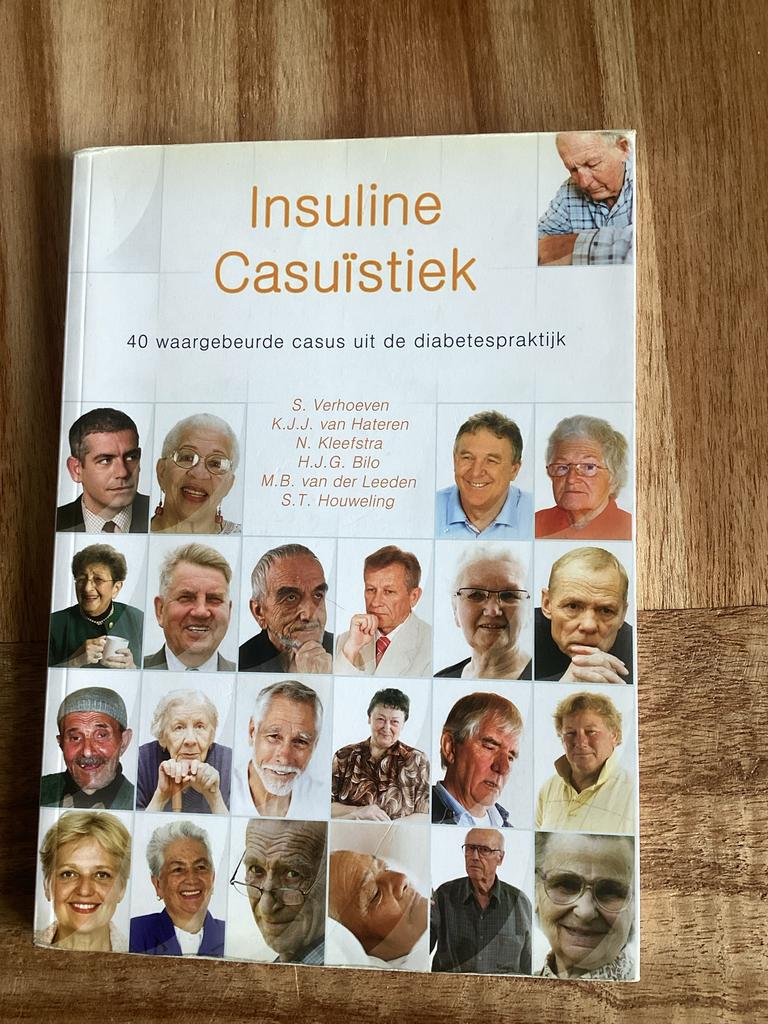 H.J.G. Bilo - Insuline casuistiek, Sociale wetenschap, H.J.G. Bilo; S. Verhoeven; N. Kleefstra; K.J.J. van Hateren, Ophalen of Verzenden