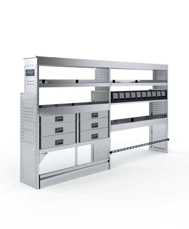 Aluca bedrijfswagen inrichting bedrijfswageninrichting, Auto diversen, Auto-accessoires, Niet ingevuld, Niet ingevuld, Niet ingevuld