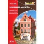 FALLER 190651: bouwpakket Nederlandse rijwielhandel, Overige merken, Wisselstroom, Brug, Tunnel of Gebouw, Nieuw