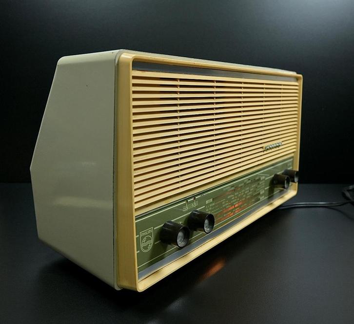 Philips B3X00U Radio 1960 - AU.PAMA.01, Antiek en Kunst, Antiek | Tv's en Audio, Ophalen of Verzenden