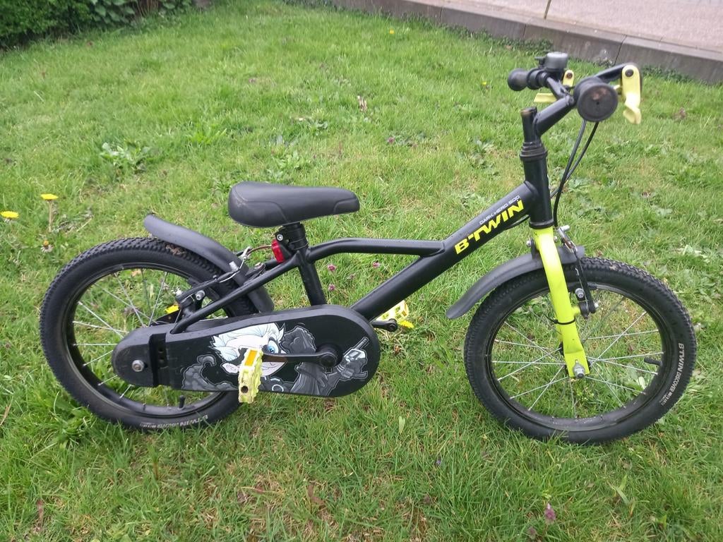 Jongens fiets, Ophalen, Gebruikt, 16 inch, Handrem