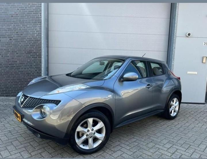 Nissan Juke 1.6 CVT 86KW 2011 Grijs, Stof, 1250 kg, Zwart, 4 cilinders