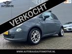 Fiat 500 1.2 Lounge *APK 09-2026* AIRCO+1/2 LEDER+SPORTSTOEL, Euro 5, Gebruikt, 1242 cc, 4 cilinders