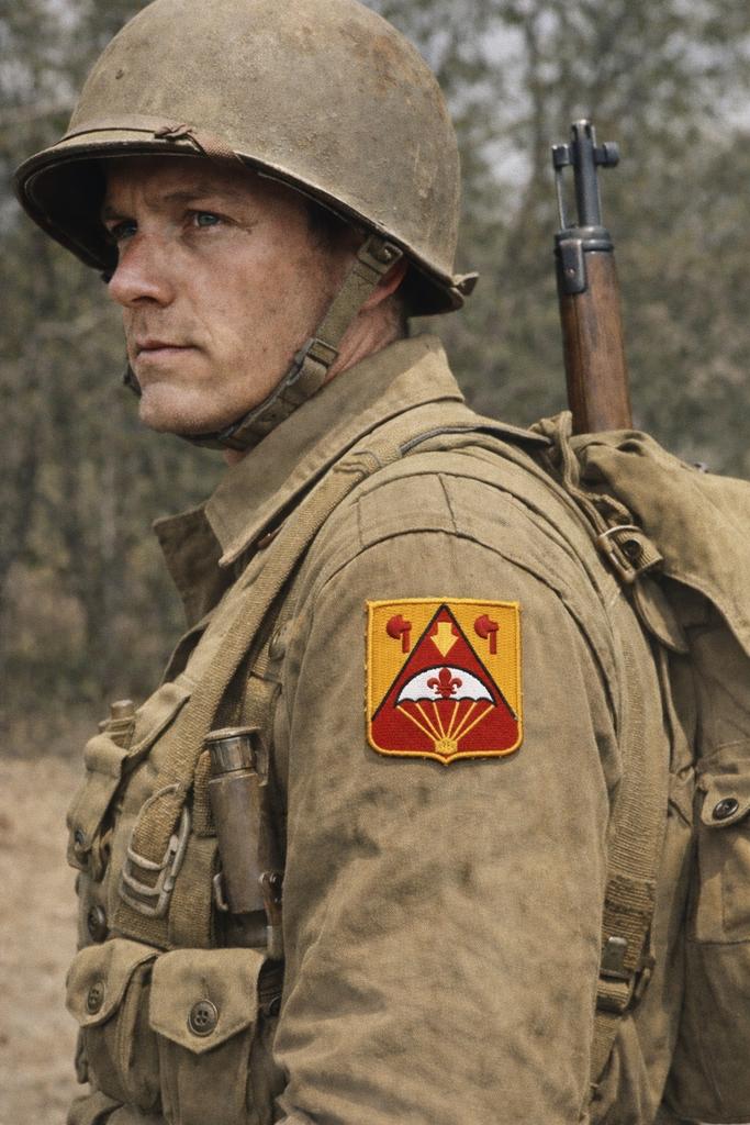 19x 466th Parachute Field Artillery Batt. Embleem, Ophalen of Verzenden, Nederland, Embleem of Badge