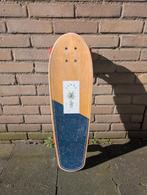YAMBA Skateboard - Hout/Blauw/Geel Patroon, Sport en Fitness, Skateboarden, Ophalen, Gebruikt, Skateboard