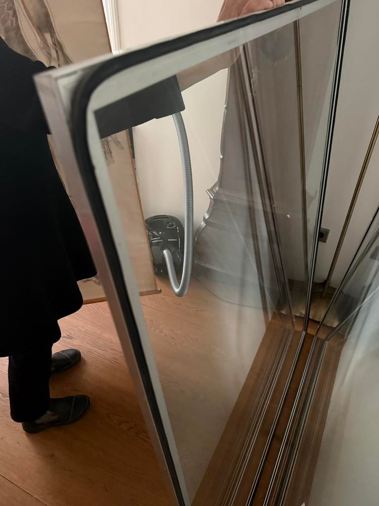 Voorzetramen met aluminium randen, Doe-het-zelf en Verbouw, Ophalen, Gebruikt, 80 tot 120 cm, 120 tot 160 cm