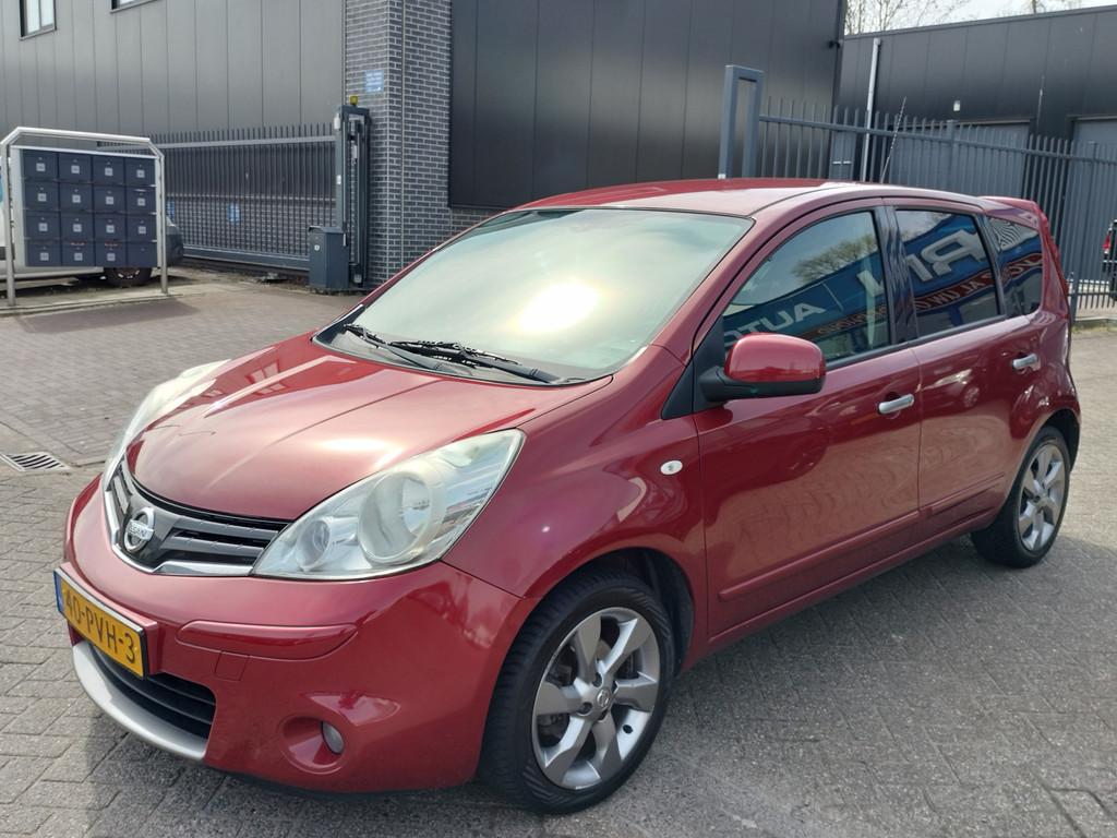 Nissan Note 1.4 Connect Edition Airco 16'' L.M.V Nw APK, Voorwielaandrijving, Euro 5, Stof, Gebruikt