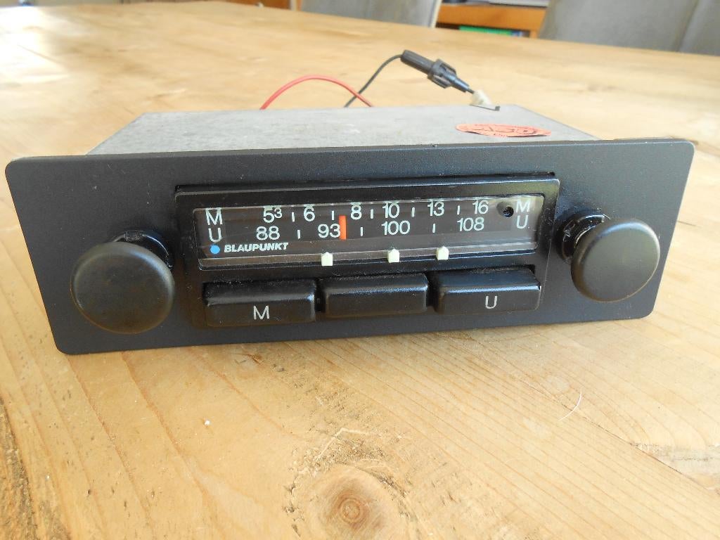 BLAUPUNKT Ludwigshaven FM 12V autoradio oldtimer, Ophalen of Verzenden, Gebruikt