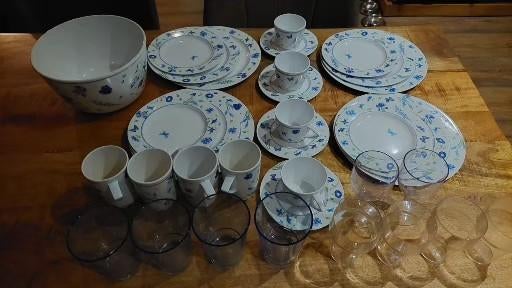 mepal  camping servies, Ophalen of Verzenden, Gebruikt