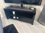 Zwart tv-meubel - Ideaal voor een studentenkamer, Ophalen, Gebruikt, 100 tot 150 cm, Minder dan 100 cm