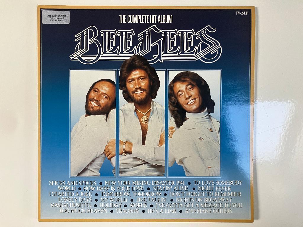 Bee Gees – The Complete Hit‑Album (1985) – Dubbel LP, Gebruikt, Complilatie, 1980 - 1989, Ophalen of Verzenden