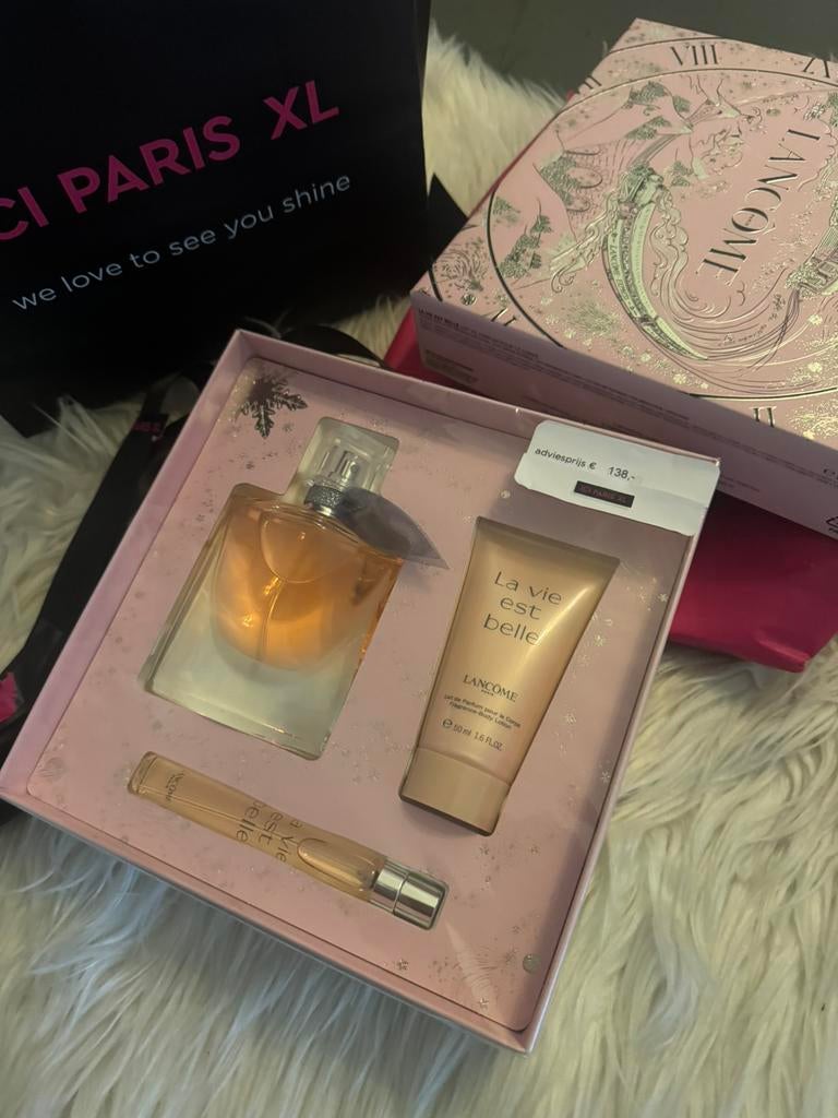 Lancôme parfum setje, Ophalen of Verzenden, Nieuw, Miniatuur