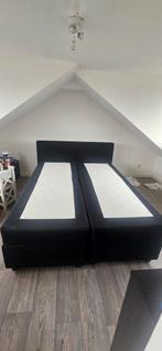 TEAB : tweepersoons boxspring 160x210 cm : snel af te halen, Gebruikt, 210 cm, Tweepersoons, Ophalen of Verzenden