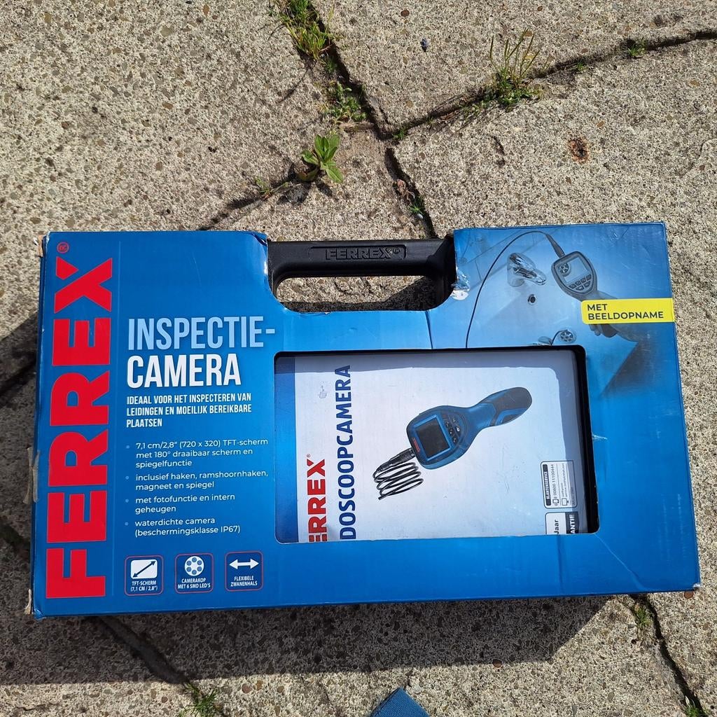 Ferrex Inspectie Camera, Doe-het-zelf en Verbouw, Meetapparatuur, Ophalen of Verzenden, Nieuw