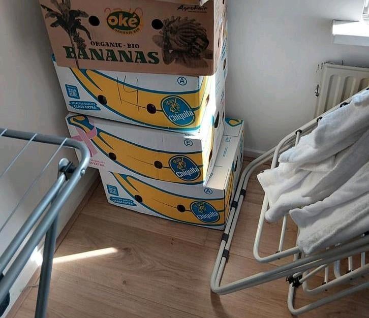 Rommelmarkt spullen dozen vol van mijn oma, Ophalen of Verzenden, Minder dan 40 cm, Doos, Minder dan 35 cm