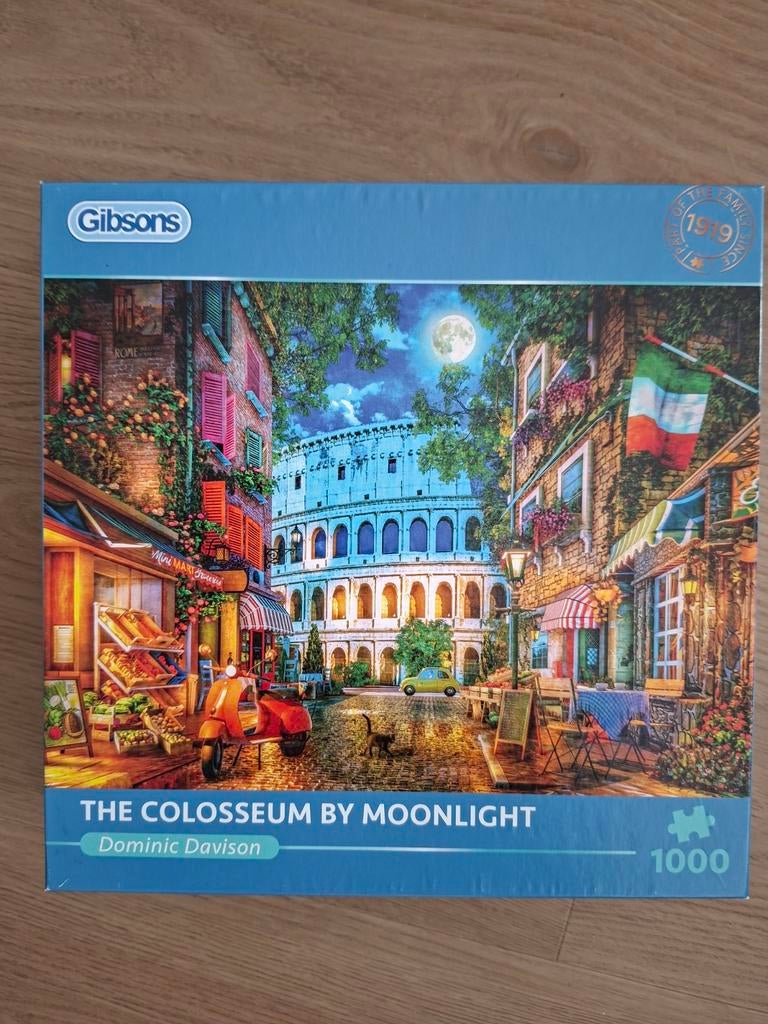 Mooie gibson puzzel van 1000 stuks  compleet, Hobby en Vrije tijd, Denksport en Puzzels, Ophalen of Verzenden, 500 t/m 1500 stukjes