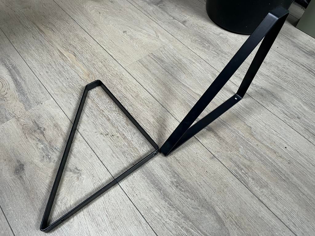 Plankdragers metaal, Huis en Inrichting, Woonaccessoires | Wandplanken en Boekenplanken, Ophalen, Zo goed als nieuw