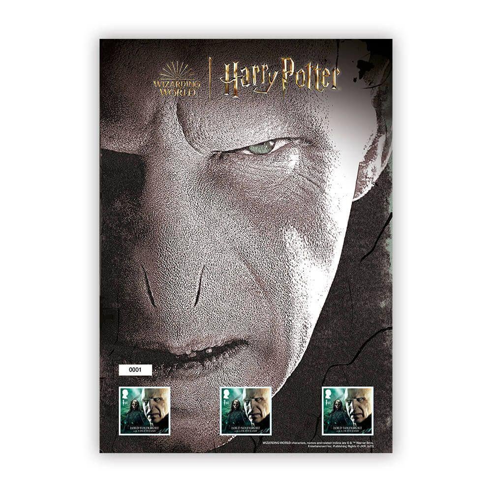 Harry Potter Fan Sheet Lord Voldemort, Ophalen of Verzenden, Nieuw, Replica