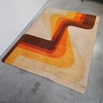 Vintage Space Age vloerkleed seventies, Gebruikt, 150 tot 200 cm, Vintage, 200 cm of meer