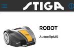 STIGA Autoclip M5 Robotmaaier - 500m² gazon, App-bediening, Ophalen, Zo goed als nieuw, Meer dan 25 cm, Met regensensor