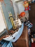 Showmodel ijzeren boot bornrif zoutkamp, Ophalen of Verzenden, Gebruikt