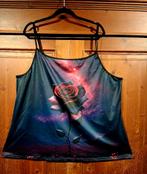 stoere gothic top Roos paars rood 48/50, Kleding | Dames, Ophalen of Verzenden, Nieuw, Rood, Shirt of Top