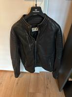MADNESS Nep Leren Jas - Stijlvol en Stoer!, Ophalen of Verzenden, Zo goed als nieuw, Maat 52/54 (L), Zwart