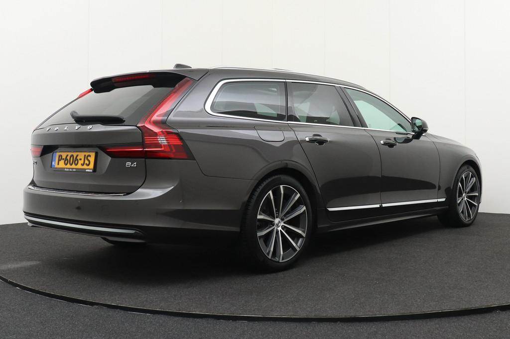 Volvo V90 2.0 B4 Inscription Pano-dak Memory Elek.Trekhaak 1, Auto's, Volvo, 15 km/l, 4 cilinders, 1731 kg, Zilver of Grijs