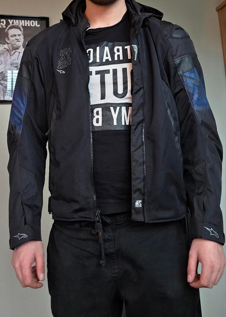 Motor kleding zo goed als nieuw, Motoren, Kleding | Motorkleding, Ophalen, Jas | textiel, Heren, Alpinestars