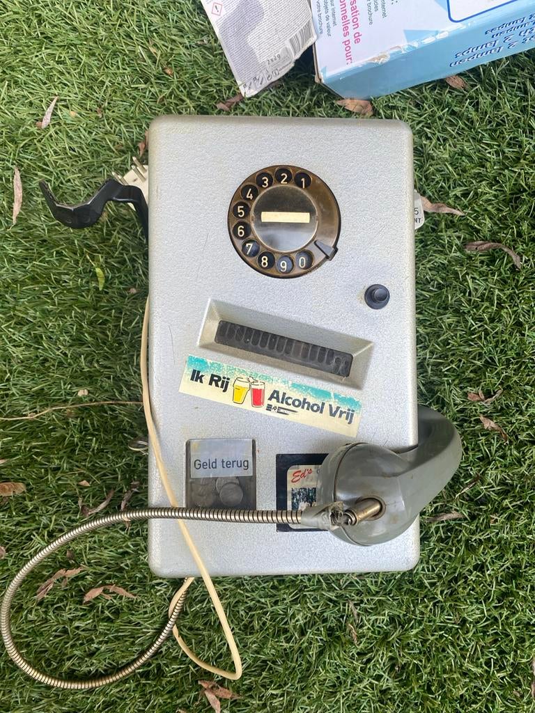 Vintage wandtelefoon phonotaxe  - Decoratief object, Antiek en Kunst, Ophalen of Verzenden