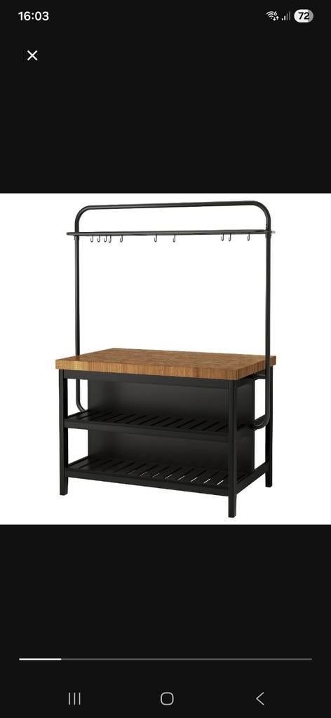 Keuken eiland Vadholma met rek, Huis en Inrichting, Ophalen