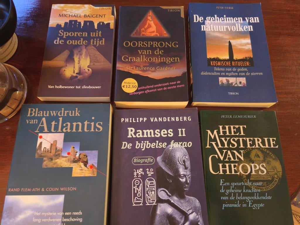 6 boeken over oude beschavingen en mysteries, Ophalen of Verzenden, 20e eeuw of later, Gelezen, Michael Baigent, Sir Laurence Gardner