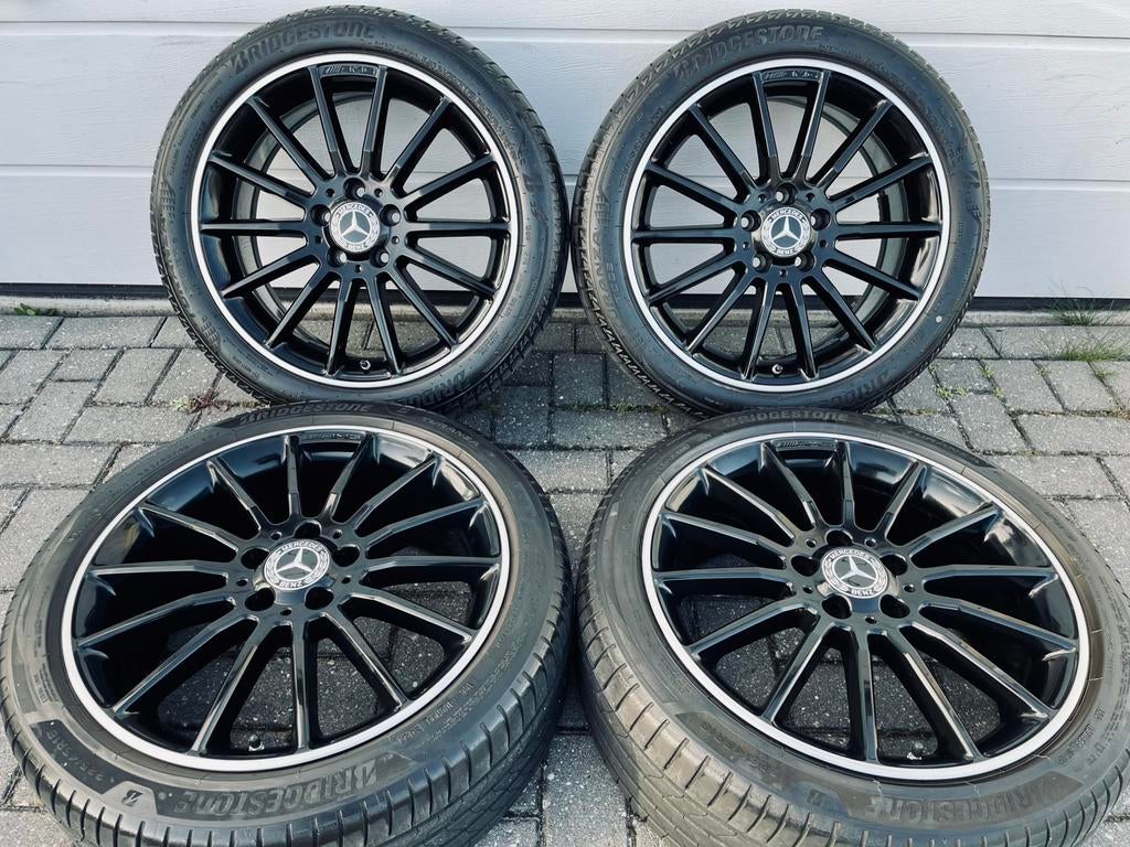18 Inch Originele Mercedes AMG Velgen 225/45/18 5x112 !!!, Auto-onderdelen, Banden en Velgen, 18 inch, Banden en Velgen, Ophalen of Verzenden