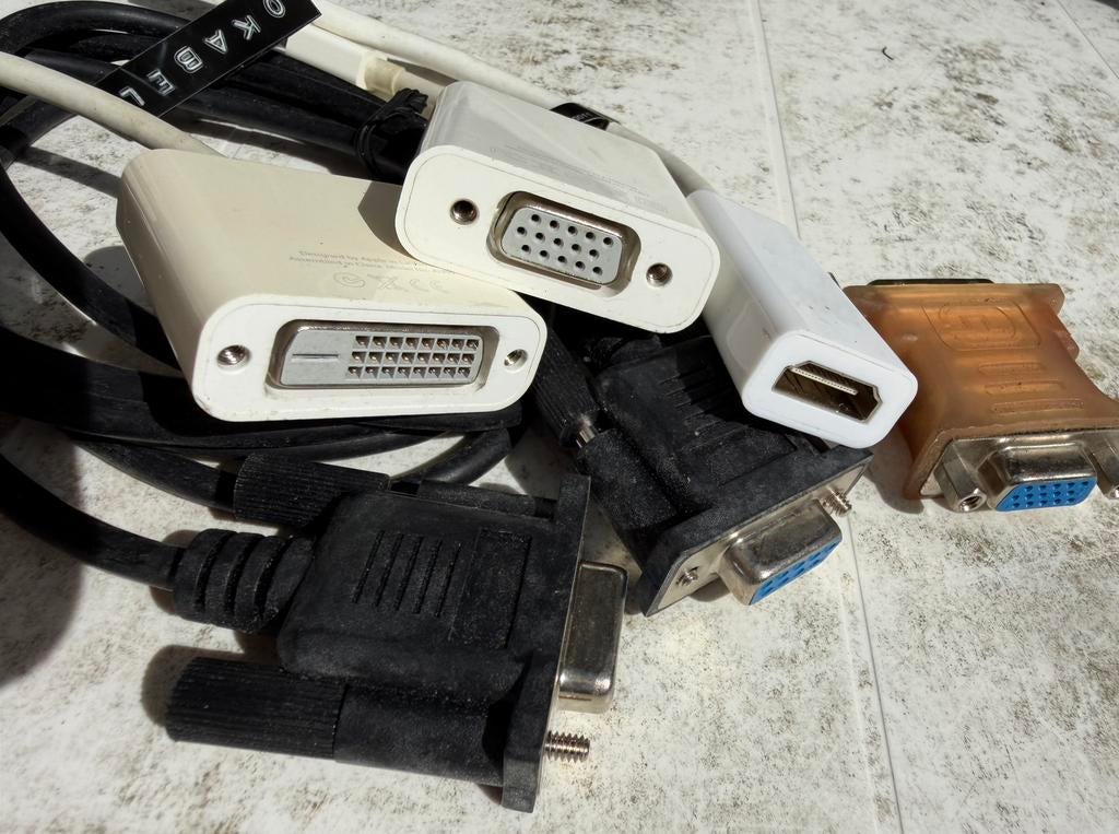 Apple VGA displayport HDMI labelset, Ophalen of Verzenden