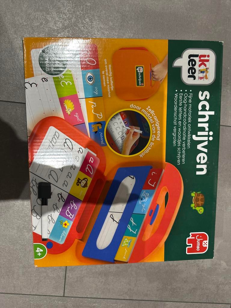 Ik leer schrijven lichtbak in doos, Ophalen of Verzenden, Zo goed als nieuw, Taal en Lezen, Met licht