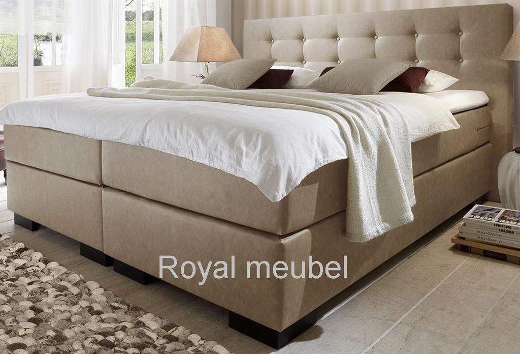 Bedden Boxspring Snel leverbaar -SALE-, Ophalen of Verzenden, Nieuw, Tweepersoons